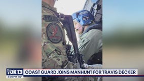 Coast Guard joins search for Travis Decker