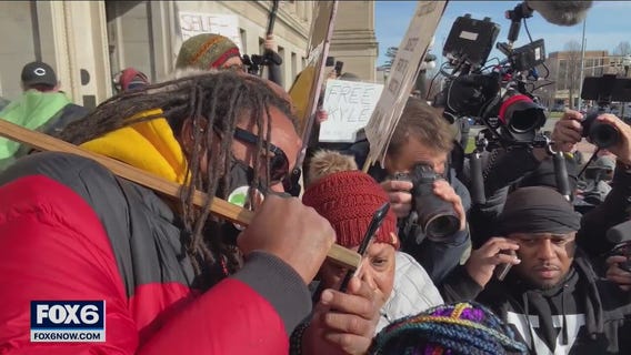 Kyle Rittenhouse verdict: Demonstrators respond outside courthouse