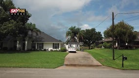 FOX 35 SKYFOX Drone over stormy Deltona skies