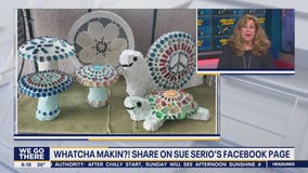 Whatcha Makin? Garden mosaics ahead of spring