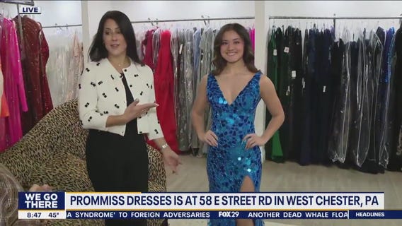 Previewing prom season at Prommiss Dresses in West Chester