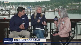 Learning more about Poulsbo's Fishline Food Bank