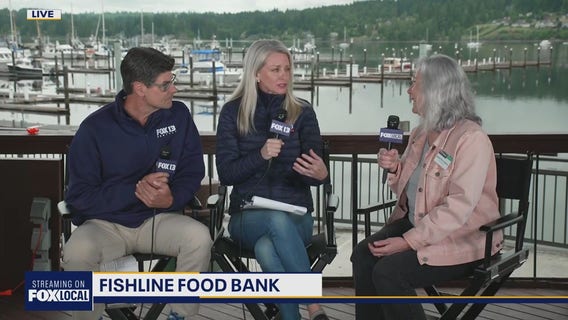 Learning more about Poulsbo's Fishline Food Bank
