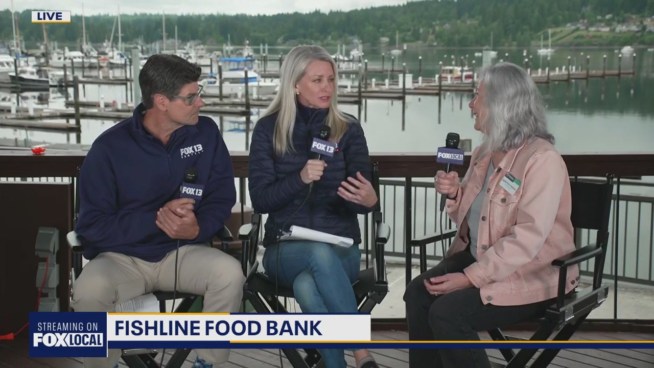 Learning more about Poulsbo's Fishline Food Bank