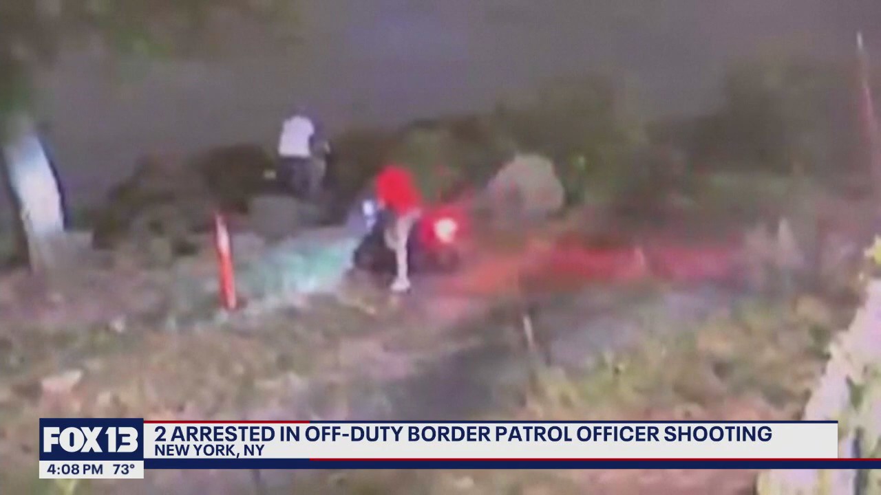 2 arrested in off-duty border patrol officer shooting