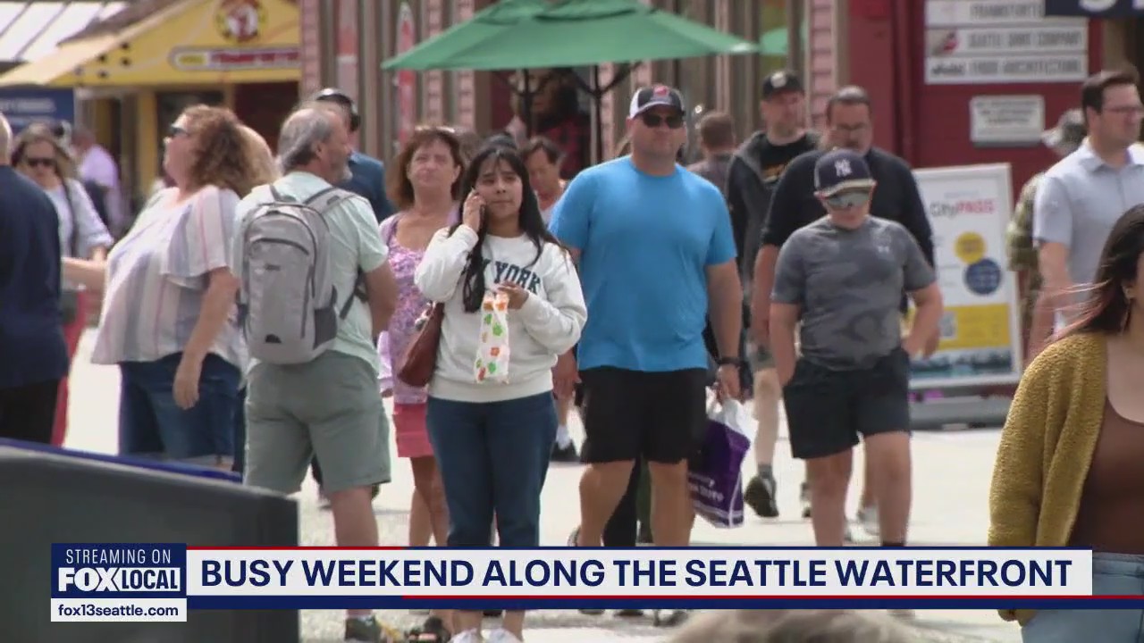 Massive crowds expected along Seattle waterfront this weekend