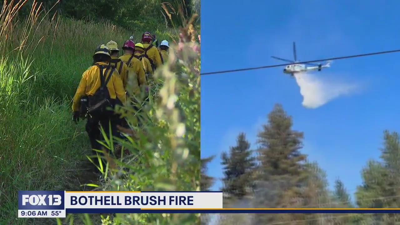 WA wildfires update: Governor Ferguson to visit Burdoin Fire