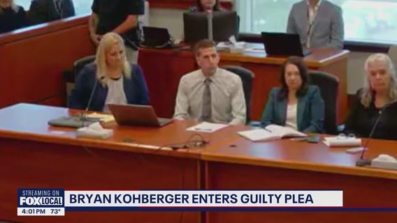 Bryan Kohberger enters guilty plea in Idaho court
