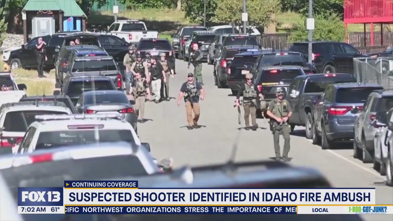 Idaho firefighters identified in ambush
