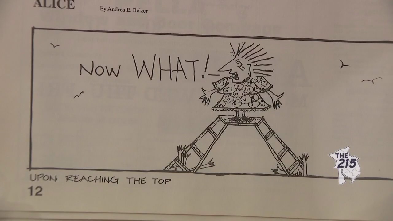 Local cartoonist uses childhood best friend as inspiration for comic strip