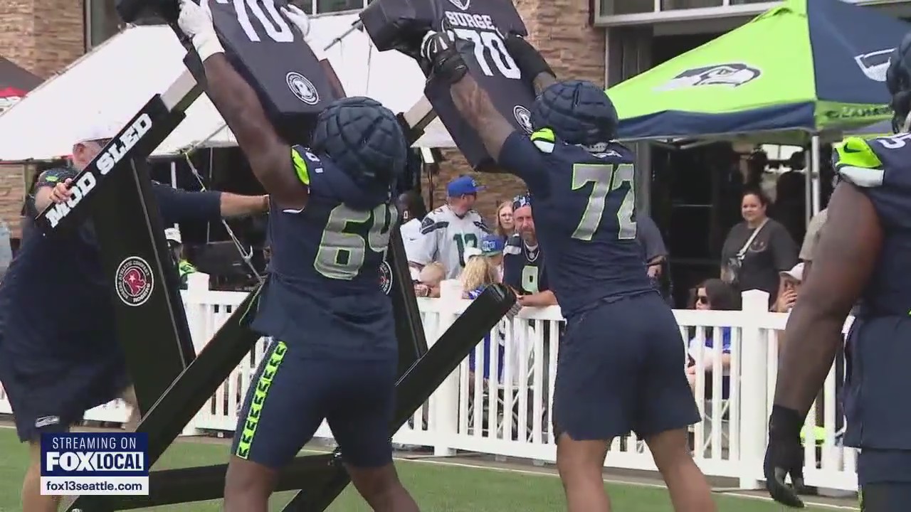 Seahawks wrap up first week of training camp