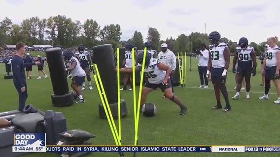 Competition in full swing at Seahawks training camp