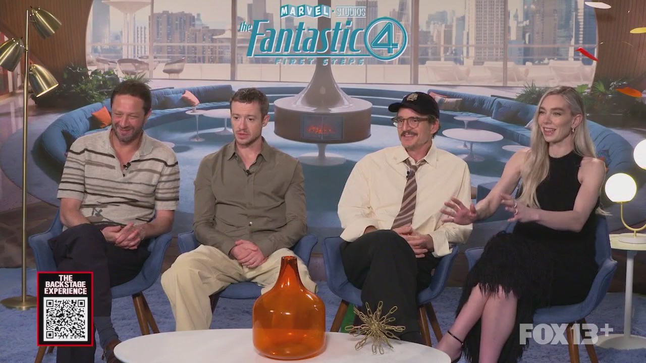 The Backstage Experience: 'The Fantastic Four: First Steps' cast
