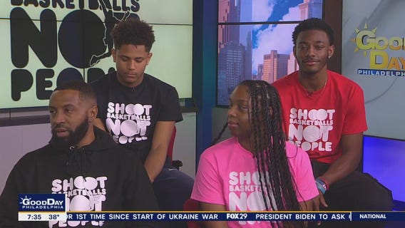 Non-profit 'Shoot Basketballs Not People' using basketball as a vehicle to change lives