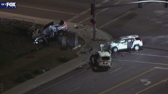 Several people hurt in multi-car crash in Surprise