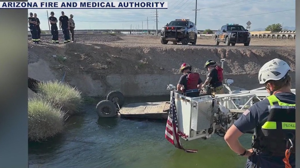 UTV discovered submerged in west Valley canal