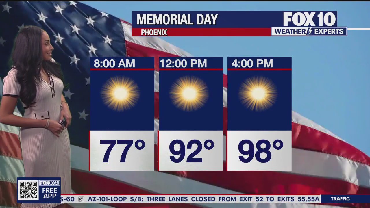Morning Weather Forecast - 5/24/2025 | FOX 10 Phoenix