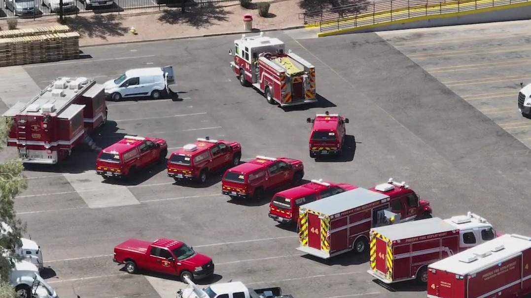 Crews investigating Phoenix HAZMAT situation