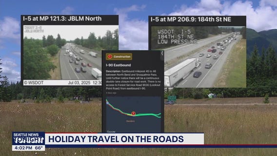 Busy holiday travel rush expected on the roads, ferries, & airports