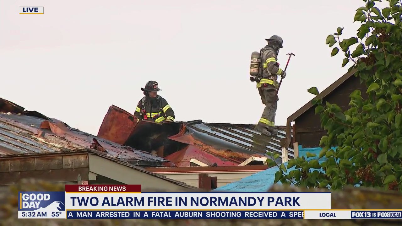 Crews put out 2-alarm fire in Normandy Park