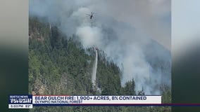 Bear Gulch Fire prompts evacuations in Mason County