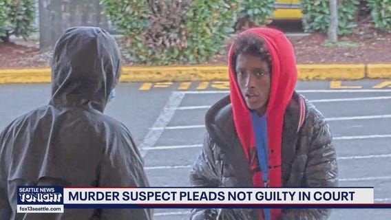 Murder suspect pleads not guilty in court