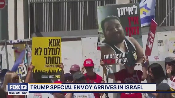 Trump special envoy arrives in Israel