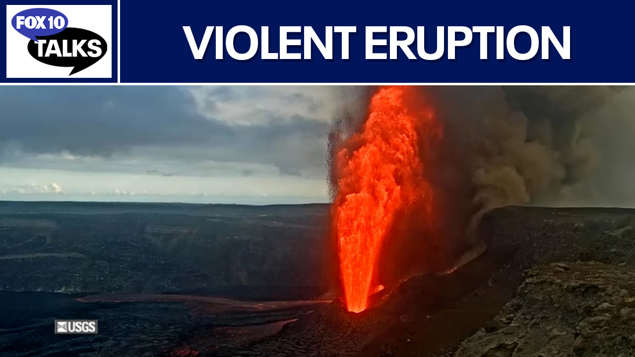 Massive volcanic eruption in Hawaii l FOX 10 Talks