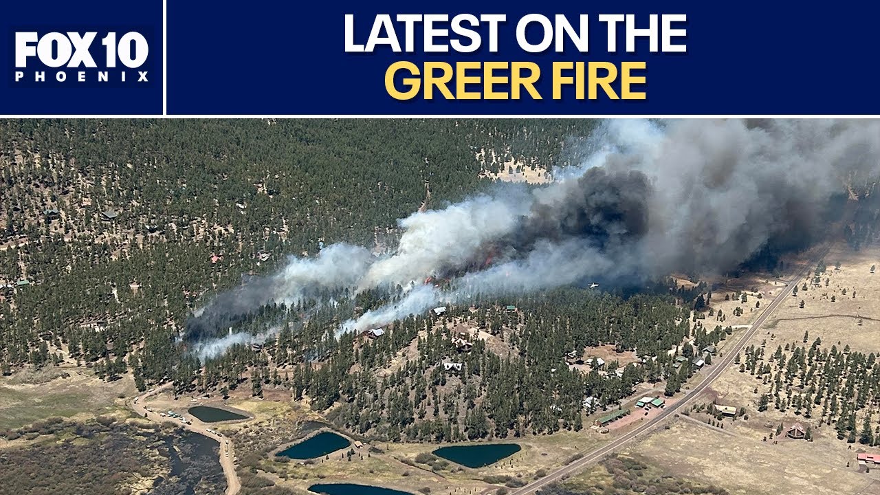 Greer Fire continues to burn in eastern Arizona