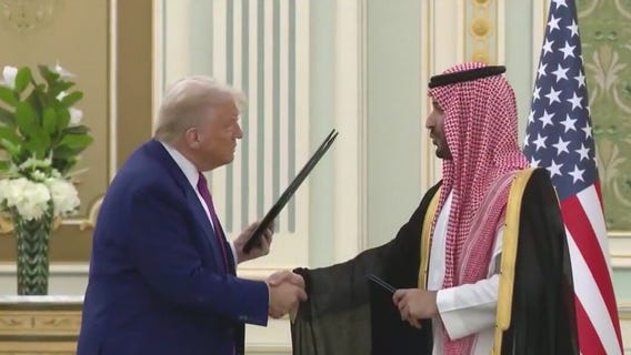 Trump kicks off Middle East trip in Saudi Arabia