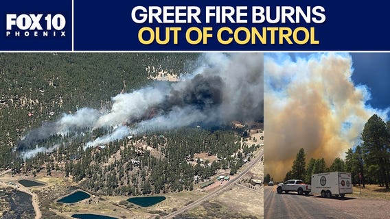 Greer Fire prompts evacuations in E. Arizona
