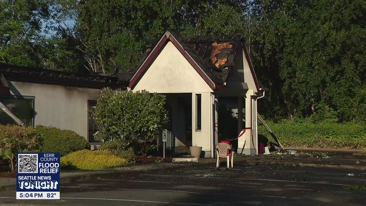 Fire destroys Center for Human Services building in Lynnwood
