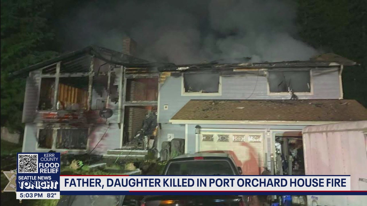 Father, daughter killed in Port Orchard house fire | FOX 13 Seattle
