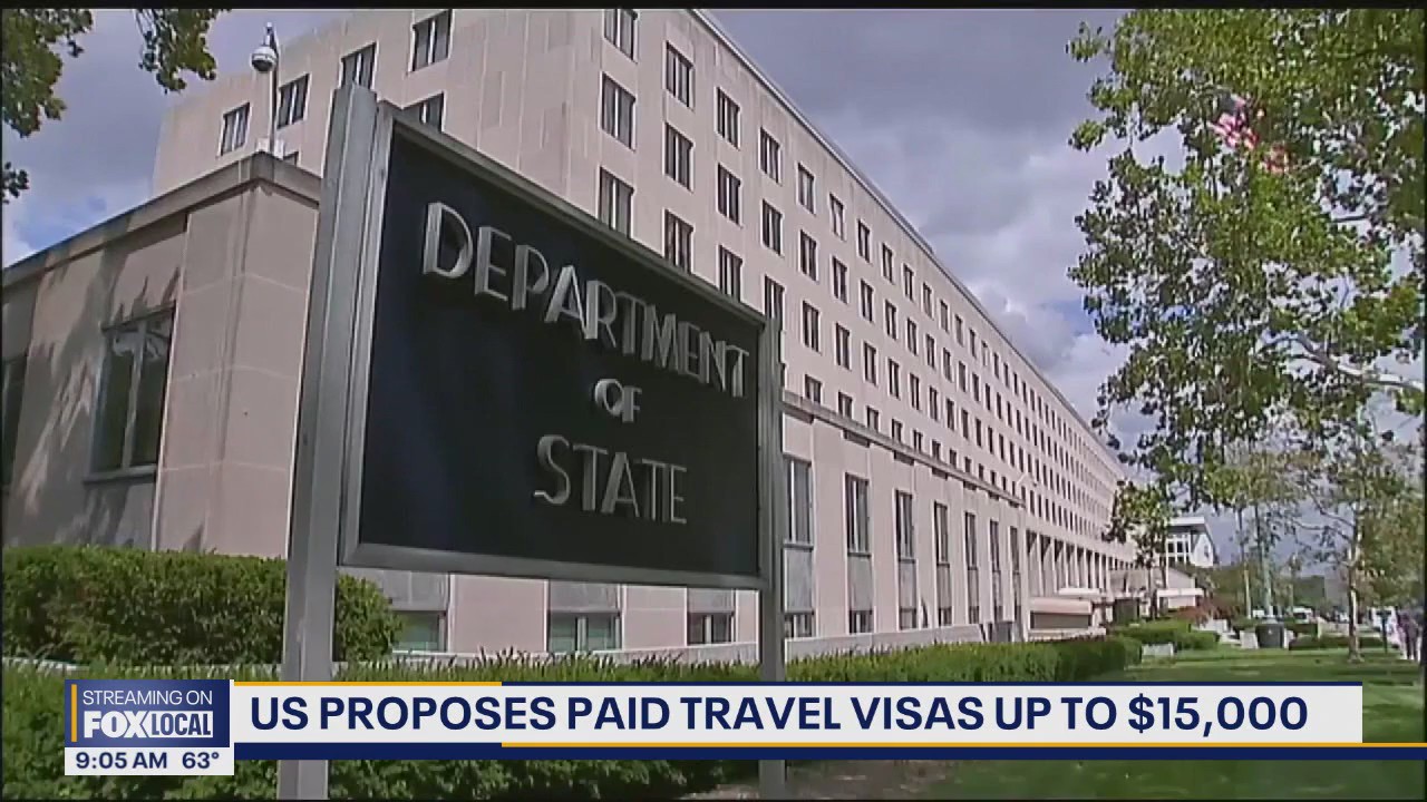 US proposes paid travel visas up to $15,000