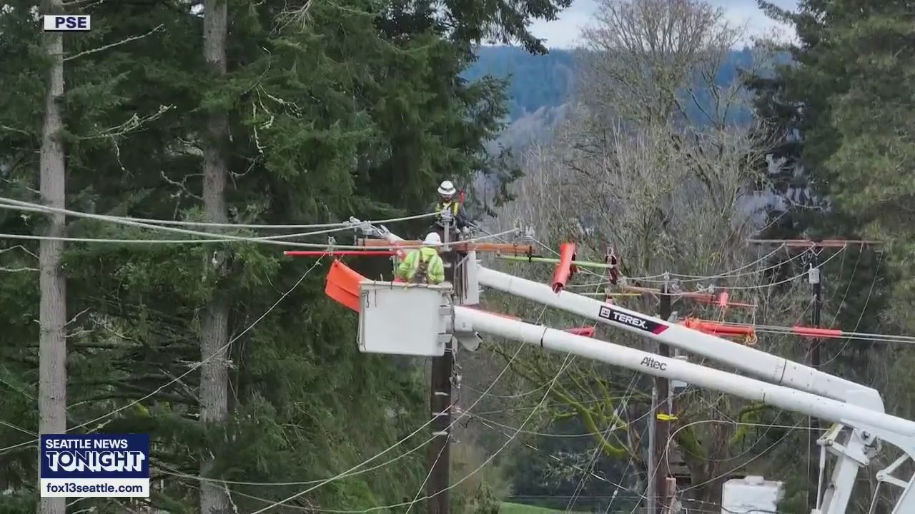 Puget Sound Energy rolling blackouts to prevent wildfires