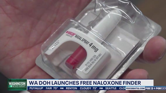 WA health department launches free naloxone finder