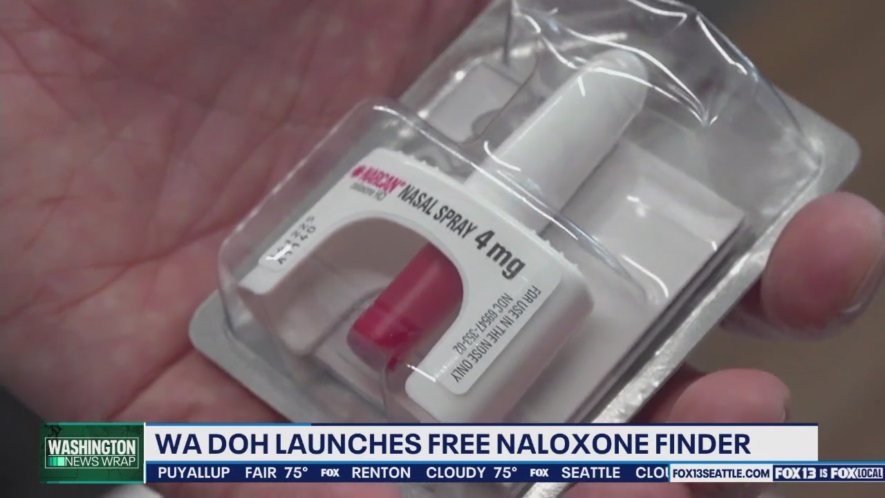 WA health department launches free naloxone finder