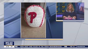 Whatcha Makin? Crotchet Phillies baseball