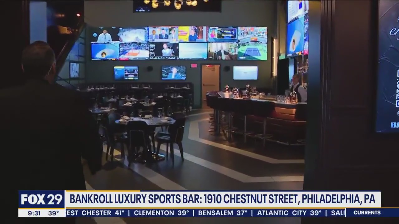 New luxury sports bar Bankroll opens in Philadelphia