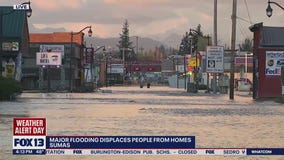 Major flooding forces Sumas residents from their homes