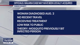 Pierce County woman diagnosed with malaria, possibly infected in WA