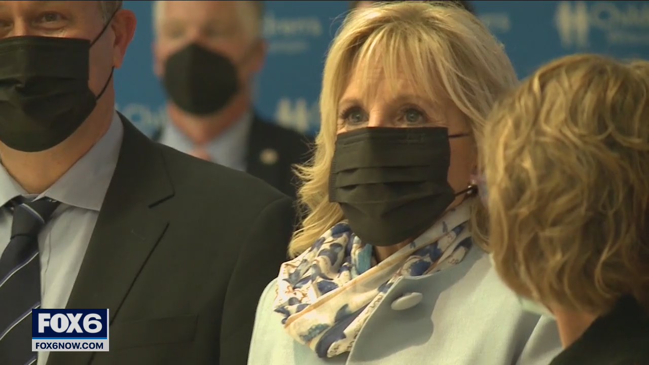 Jill Biden visits Waukesha, Children's Wisconsin after parade attack