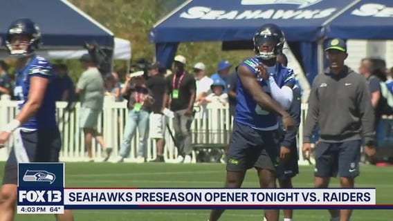 Seahawks ready for pre-season opener against Raiders, former Coach Carroll