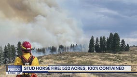 Wildfires burning in Washington state