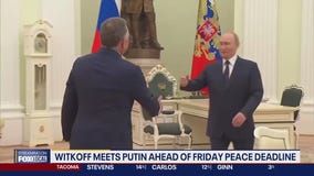 Trump envoy meets Putin ahead of Russia-Ukraine peace deadline