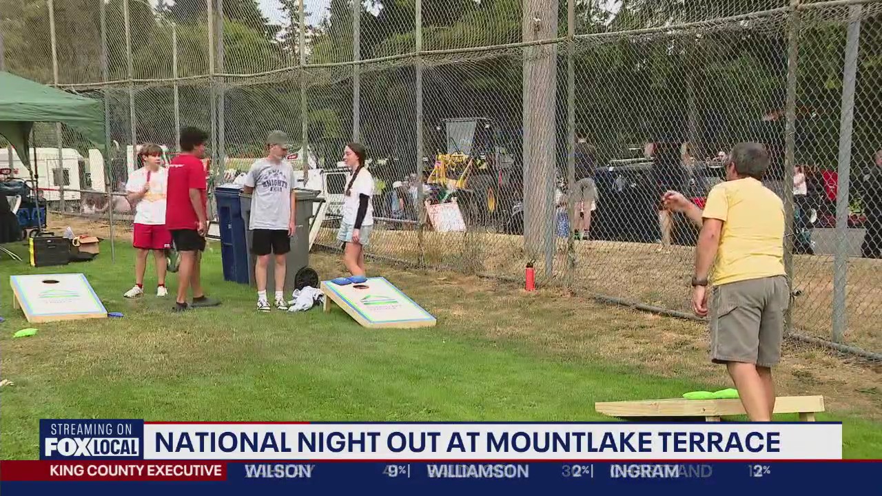 National Night Out in Mountlake Terrace