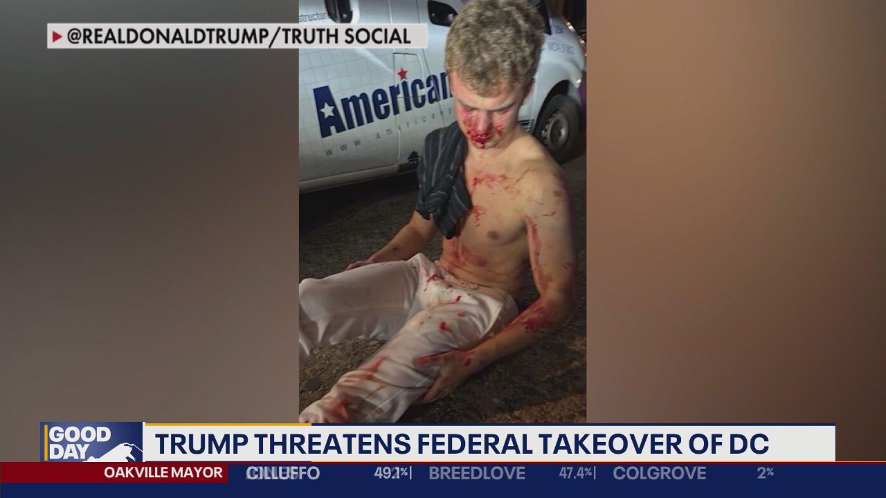 Trump threatens federal takeover of Washington, D.C. after DOGE employee attack