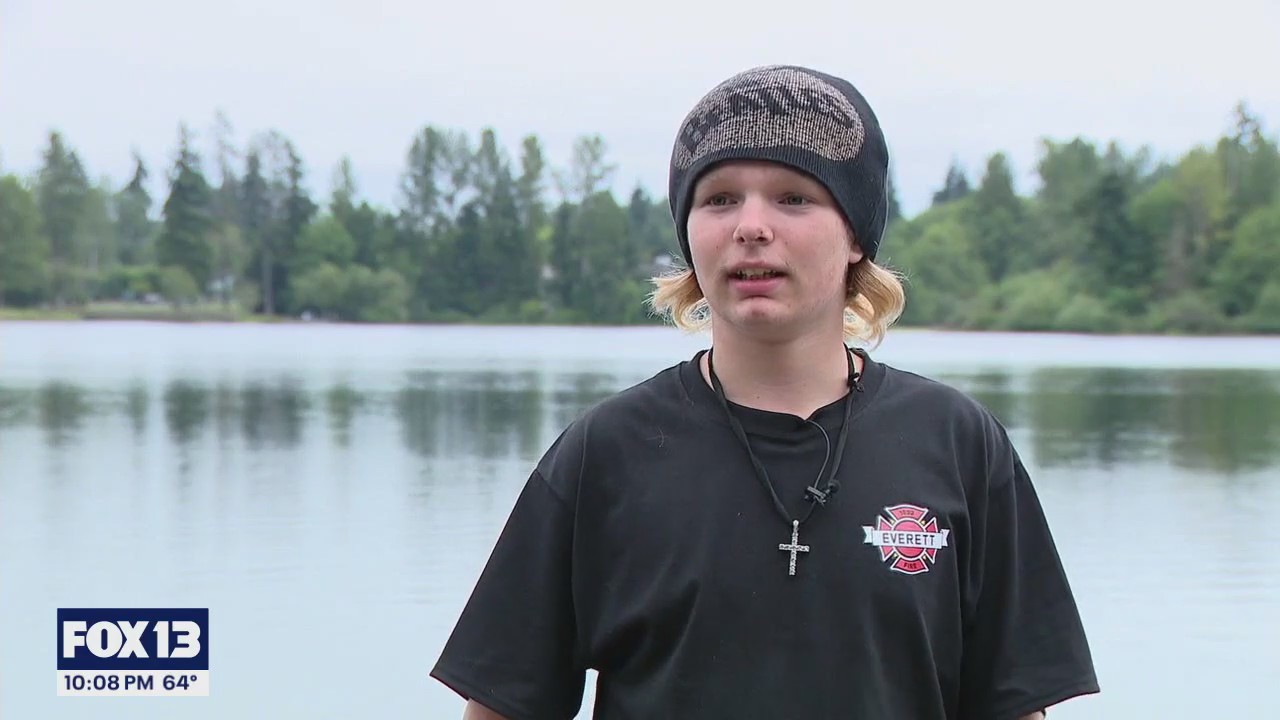 13-year-old saves boy from drowning in Everett's Silver Lake | FOX 13 ...