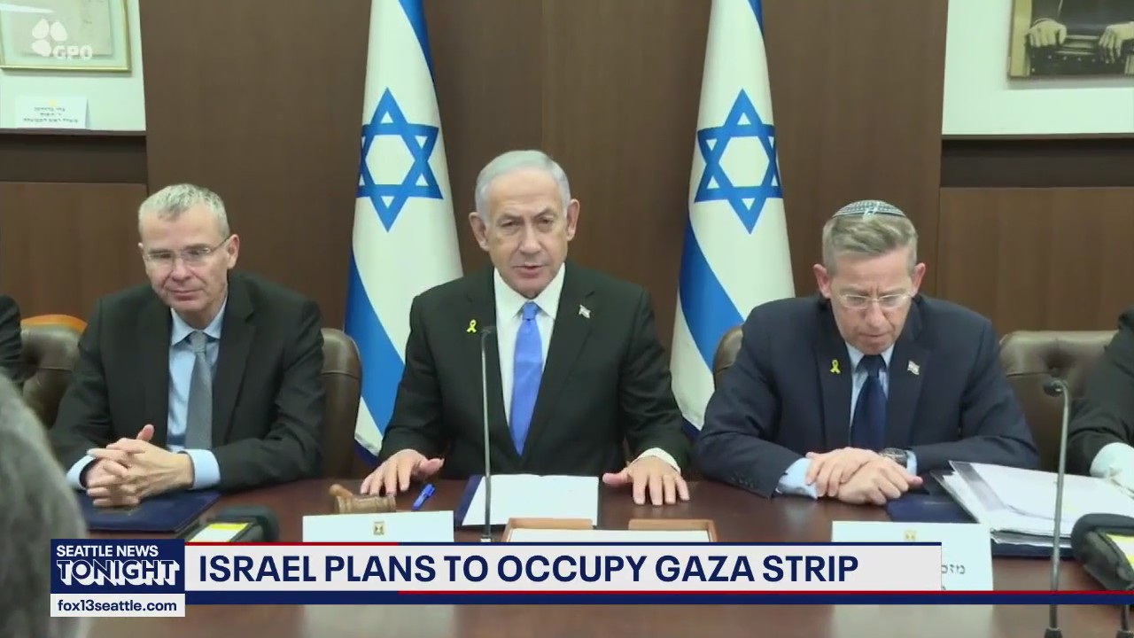 Israel plans to take over Gaza strip