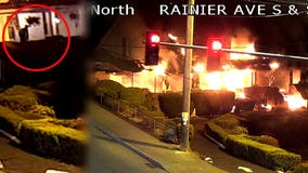 Video captures suspected arsonist in South Seattle funeral home fire